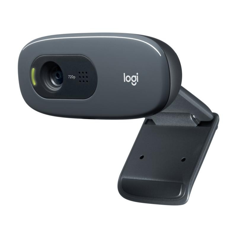Logitech 960-001063 webcam 3 MP 1280 x 720 pixels USB Gris foncé