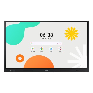 Samsung WA86F tableau blanc interactif 2,18 m (86") 3840 x 2160 pixels Écran tactile Noir