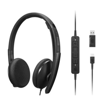 Lenovo 4XD1M45626 casque Avec fil Arceau USB Type-C Noir