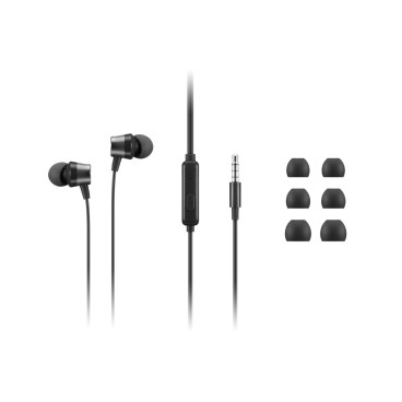Lenovo 4XD1J77352 casque Avec fil Ecouteurs Bureau Centre d'appels Noir
