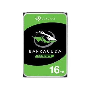 Seagate Barracuda 16TB disque dur 16 To 7200 tr min 512 Mo 3.5" SATA