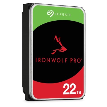 Seagate IronWolf Pro ST22000NT001 disque dur 22 To 7200 tr min 512 Mo 3.5" Série ATA III