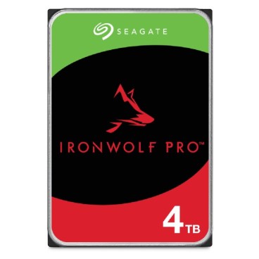Seagate IronWolf Pro ST4000NT001 disque dur 4 To 7200 tr min 256 Mo 3.5"