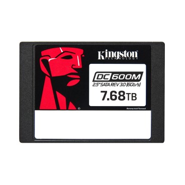 Kingston Technology SSD SATA Enterprise DC600M (usage mixte) 2,5” de 7 680 Go