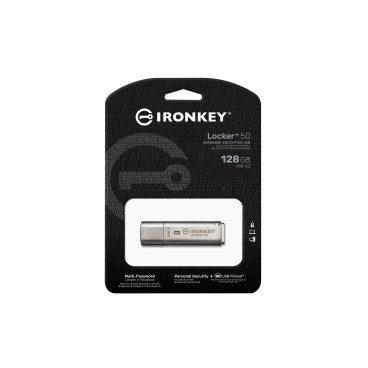 Kingston Technology IronKey 128 Go IKLP50 AES USB, w 256bit Encryption