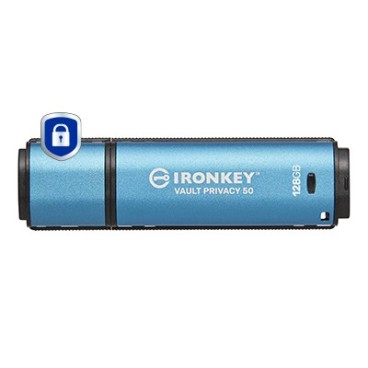 Kingston Technology IronKey 128Go Vault Privacy 50 chiffrée AES-256, FIPS 197
