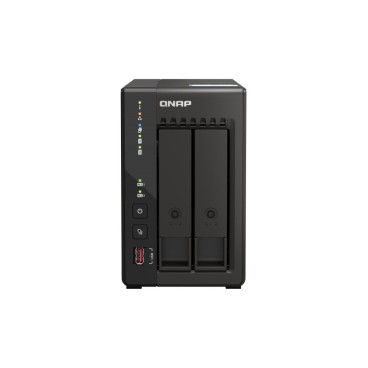 QNAP TS-253E NAS Tower Intel® Celeron® J6412 8 Go 0 To QNAP QTS Noir