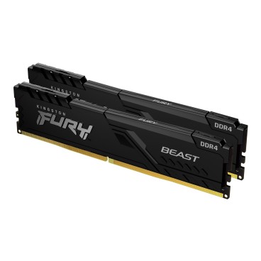 Kingston Technology FURY Beast 32Go 3200MT s DDR4 CL16 DIMM (Kit de 2) Black