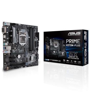 ASUS PRIME H370M-PLUS Intel® H370 LGA 1151 (Emplacement H4) micro ATX