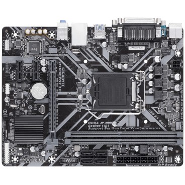 Gigabyte H310M DS2 2.0 carte mère Intel® H310 LGA 1151 (Emplacement H4) micro ATX