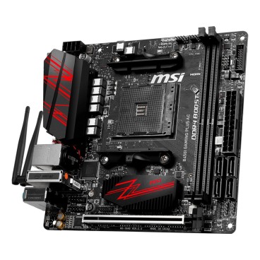 MSI B450I GAMING PLUS AC AMD B450 Emplacement AM4 mini ITX