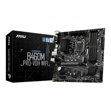 MSI B460M PRO-VDH WIFI carte mère Intel B460 LGA 1200 micro ATX