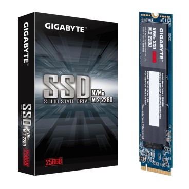 Gigabyte GP-GSM2NE3256GNTD disque SSD M.2 256 Go PCI Express 3.0 NVMe