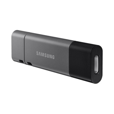 Samsung MUF-64DB lecteur USB flash 64 Go USB Type-A   USB Type-C 3.2 Gen 1 (3.1 Gen 1) Noir, Argent