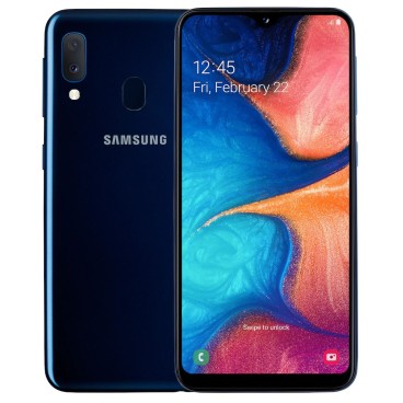 Samsung Galaxy A20e SM-A202F 14,7 cm (5.8") Double SIM 4G USB Type-C 3 Go 32 Go 3000 mAh Bleu