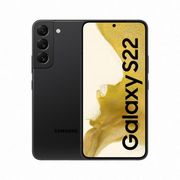 Samsung Galaxy S22 SM-S901B 15,5 cm (6.1") Double SIM Android 12 5G USB Type-C 8 Go 128 Go 3700 mAh Noir