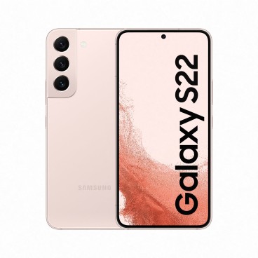 Samsung Galaxy S22 SM-S901B 15,5 cm (6.1") Double SIM Android 12 5G USB Type-C 8 Go 128 Go 3700 mAh Or, Rose