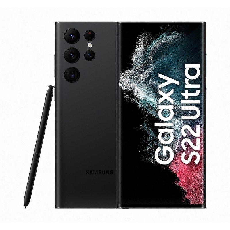 Samsung Galaxy S22 Ultra SM-S908B 17,3 cm (6.8") Double SIM Android 12 5G USB Type-C 8 Go 128 Go 5000 mAh Noir