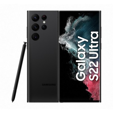 Samsung Galaxy S22 Ultra SM-S908B 17,3 cm (6.8") Double SIM Android 12 5G USB Type-C 12 Go 512 Go 5000 mAh Noir
