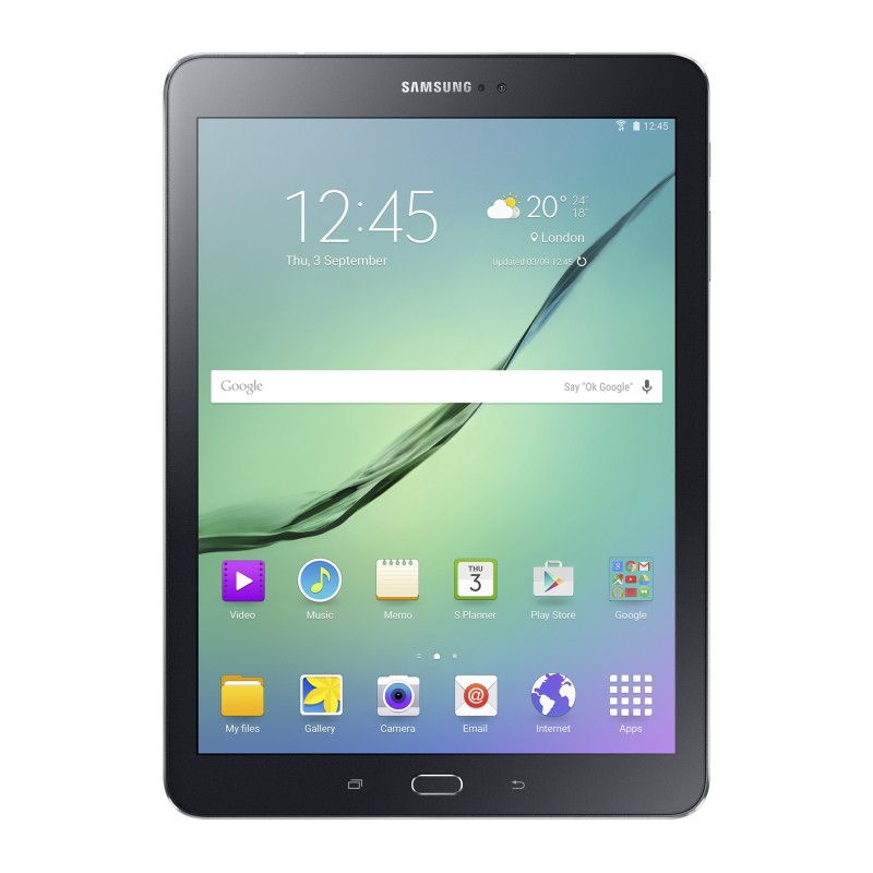 Samsung Galaxy Tab S2 SM-T813N 32 Go 24,6 cm (9.7") Qualcomm Snapdragon 3 Go Wi-Fi 5 (802.11ac) Android 6.0 Noir
