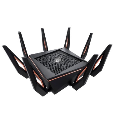 ASUS GT-AX11000 routeur sans fil Gigabit Ethernet Tri-bande (2,4 GHz   5 GHz   5 GHz) 4G Noir