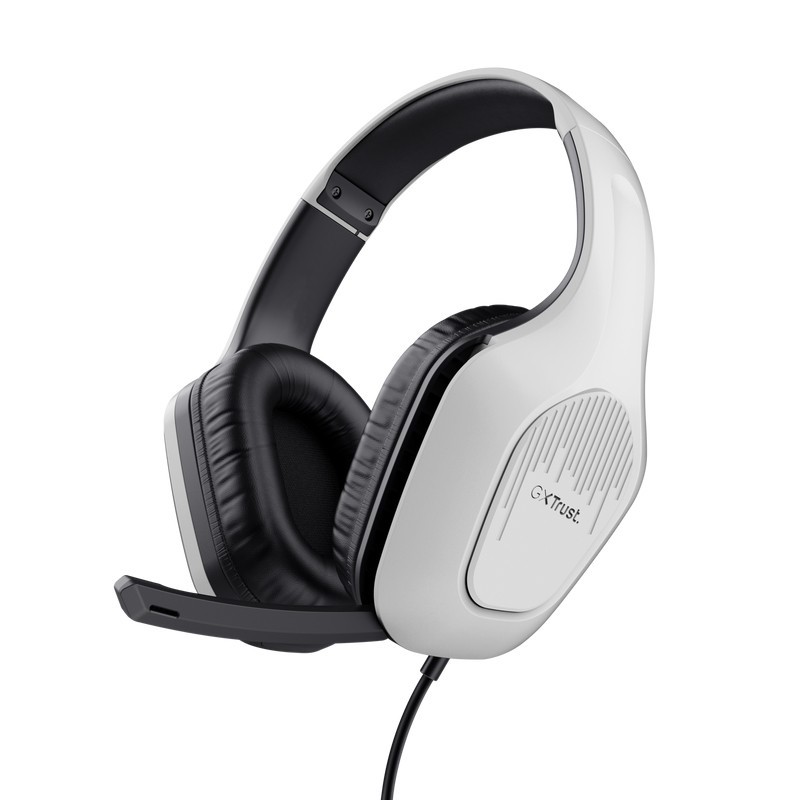 Trust GXT 415PS ZIROX Casque Avec fil Arceau Gaming Noir, Blanc