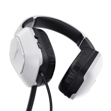 Trust GXT 415PS ZIROX Casque Avec fil Arceau Gaming Noir, Blanc