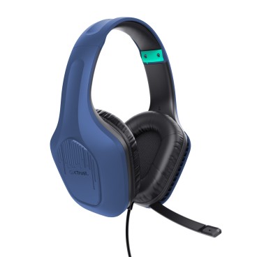 Trust GXT 415B Zirox Casque Avec fil Arceau Gaming Bleu
