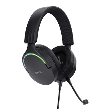 Trust GXT 490 FAYZO Casque Avec fil Arceau Gaming USB Type-A Noir