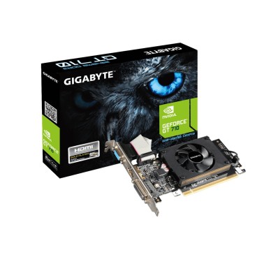 Gigabyte GV-N710D3-2GL carte graphique NVIDIA GeForce GT 710 2 Go GDDR3
