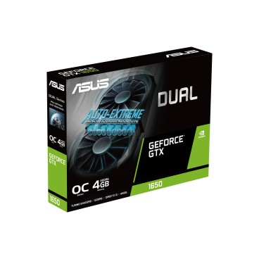 ASUS Dual -GTX1650-O4GD6-P NVIDIA GeForce GTX 1650 4 Go GDDR6