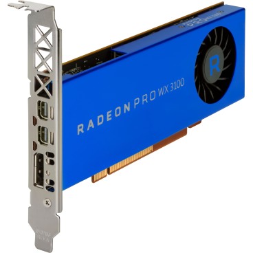 HP 2TF08AT carte graphique AMD Radeon Pro WX 3100 4 Go GDDR5