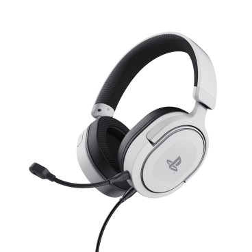Trust GXT 498 Forta Casque Avec fil Arceau Gaming Noir, Blanc