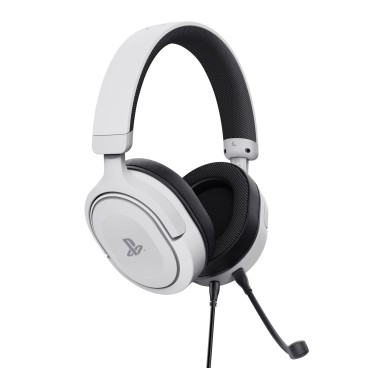 Trust GXT 498 Forta Casque Avec fil Arceau Gaming Noir, Blanc