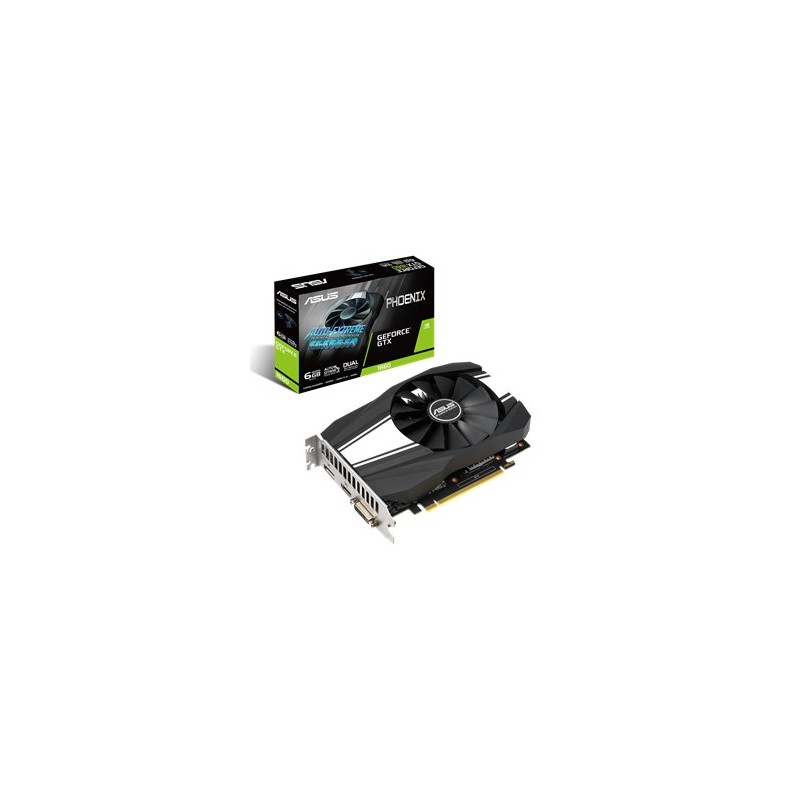 ASUS Phoenix PH-GTX1660-6G NVIDIA GeForce GTX 1660 6 Go GDDR5