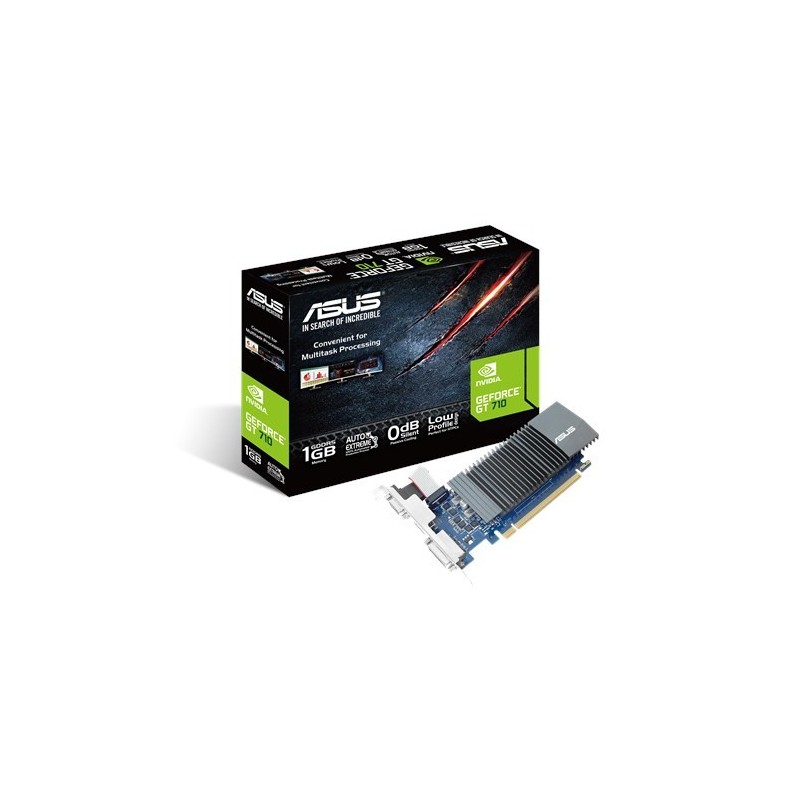 ASUS GT710-SL-1GD5-BRK carte graphique NVIDIA GeForce GT 710 1 Go GDDR5