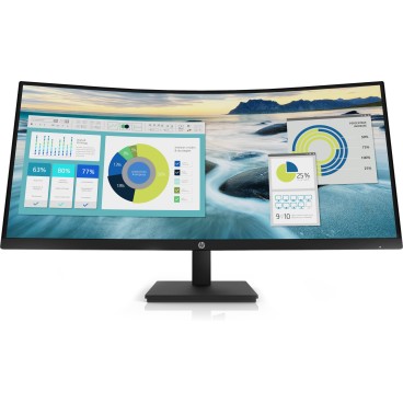 HP P34hc G4 86,4 cm (34") 3440 x 1440 pixels Quad HD LED Noir