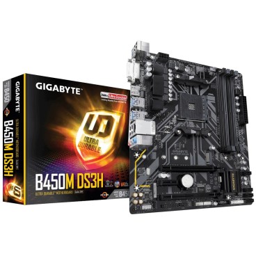 Gigabyte B450M DS3H (rev. 1.0) AMD B450 Emplacement AM4 micro ATX