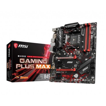 MSI B450 GAMING PLUS MAX carte mère AMD B450 Emplacement AM4 ATX