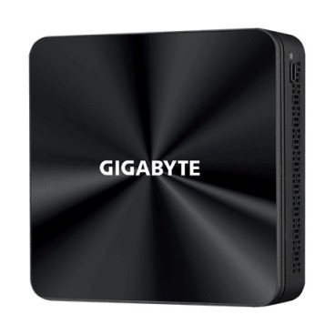 Gigabyte GB-BRI7-10710 barebone PC  poste de travail Noir BGA 1528 i7-10710U 1,1 GHz