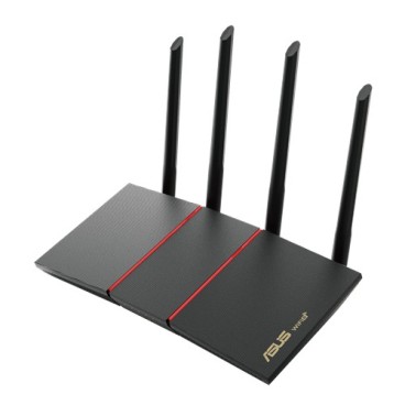 ASUS RT-AX55 routeur sans fil Gigabit Ethernet Bi-bande (2,4 GHz   5 GHz) 4G Noir