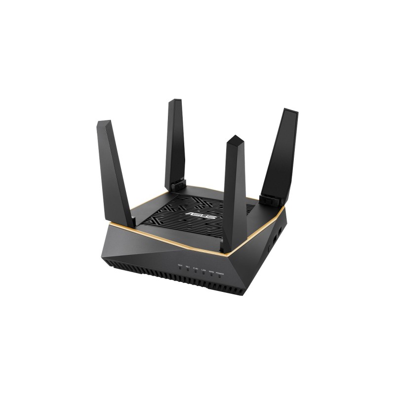 ASUS AiMesh AX6100 routeur sans fil Gigabit Ethernet Tri-bande (2,4 GHz   5 GHz   5 GHz) 4G Noir