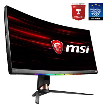 MSI Optix MPG341CQR 86,4 cm (34") 3440 x 1440 pixels UltraWide Quad HD LCD Noir
