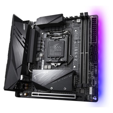 Gigabyte Z490I AORUS ULTRA (rev. 1.x) Intel Z490 LGA 1200 mini ITX