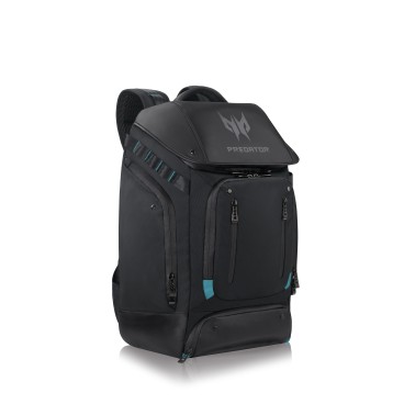 Acer Predator Utility sac à dos Sac à dos normal Noir, Bleu Polyester