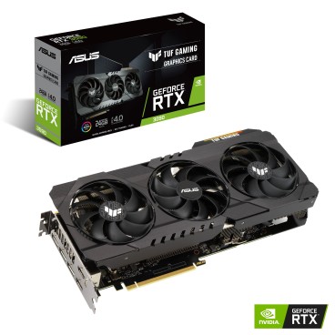ASUS TUF Gaming TUF-RTX3090-24G-GAMING carte graphique NVIDIA GeForce RTX 3090 24 Go GDDR6X