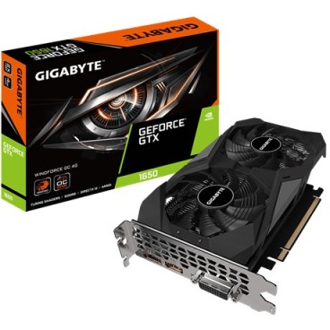 Gigabyte GeForce® GTX 1650 D6 Windforce OC 4G NVIDIA GeForce GTX 1650 4 Go GDDR6