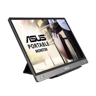 ASUS MB14AC écran plat de PC 35,6 cm (14") 1920 x 1080 pixels Full HD Gris