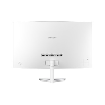 Samsung C27F591FDU 68,6 cm (27") 1920 x 1080 pixels Full HD LED Argent, Blanc