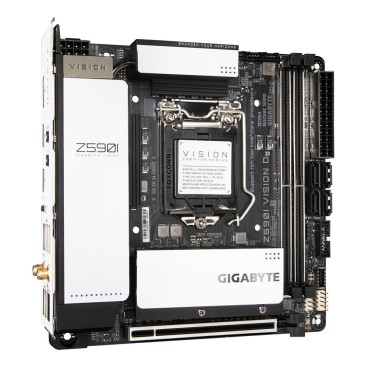 Gigabyte Z590I VISION D carte mère Intel Z590 Express LGA 1200 mini ITX
